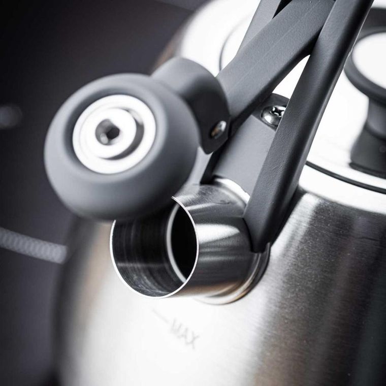 Klausberg, czajnik stalowy z gwizdkiem, 2.5l