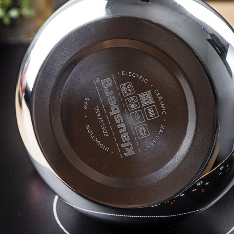Klausberg, czajnik stalowy z gwizdkiem, 2.8l