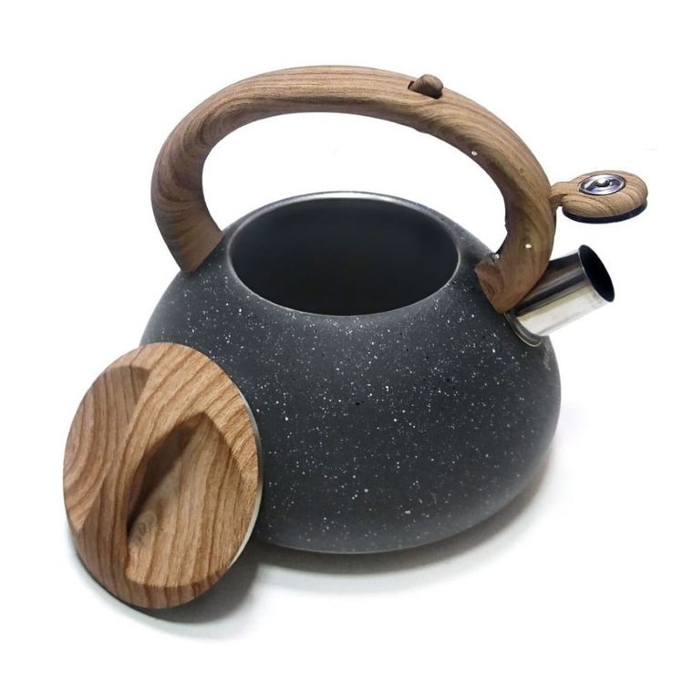 Klausberg, Granit Wood, czajnik z gwizdkiem KB-7250, 2,7 l