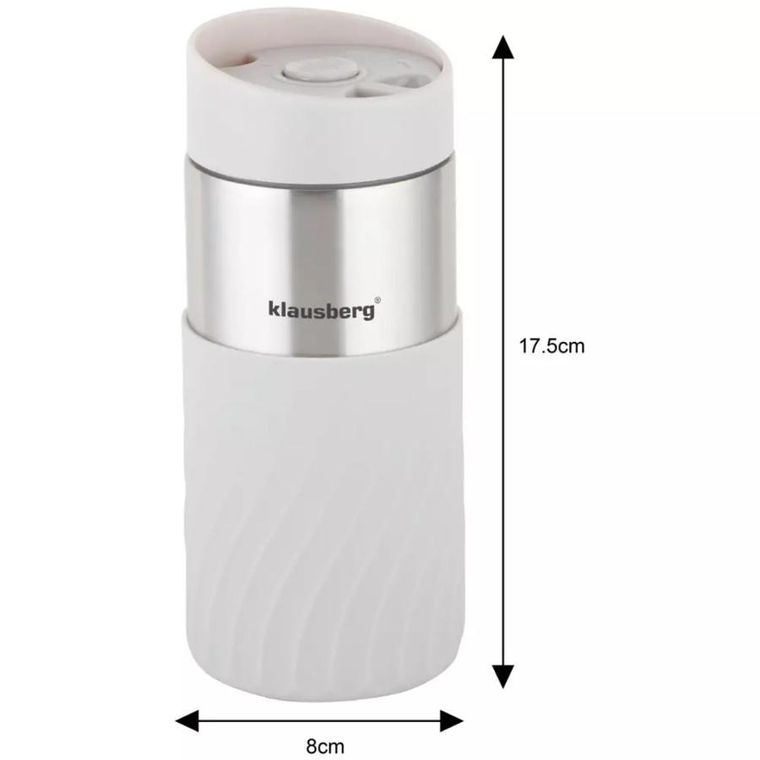 Klausberg, kubek termiczny, click clack, 300 ml, KB-7632