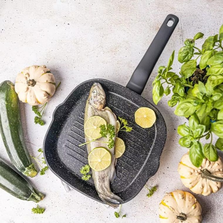 Klausberg, patelnia grillowa marmurkowa, 24 cm, KB-7661