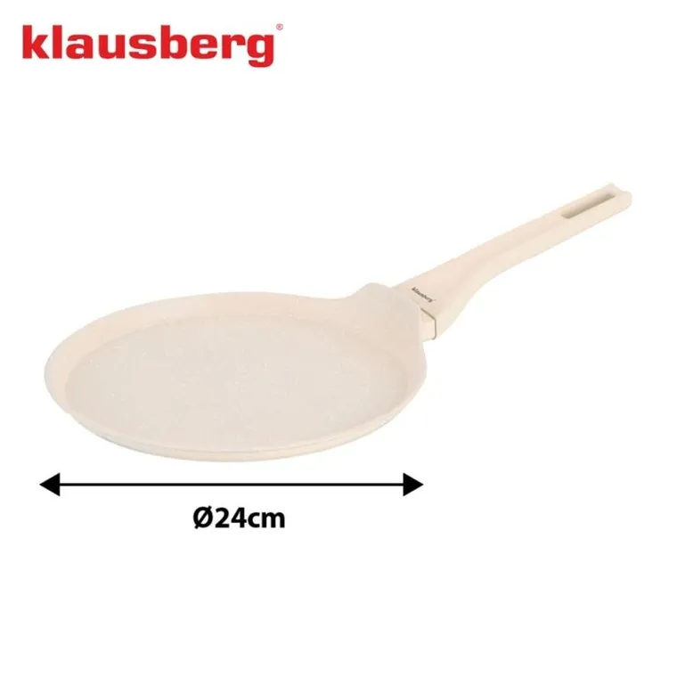Klausberg, patelnia marmurkowa do naleśników, 24 cm, kb-7958