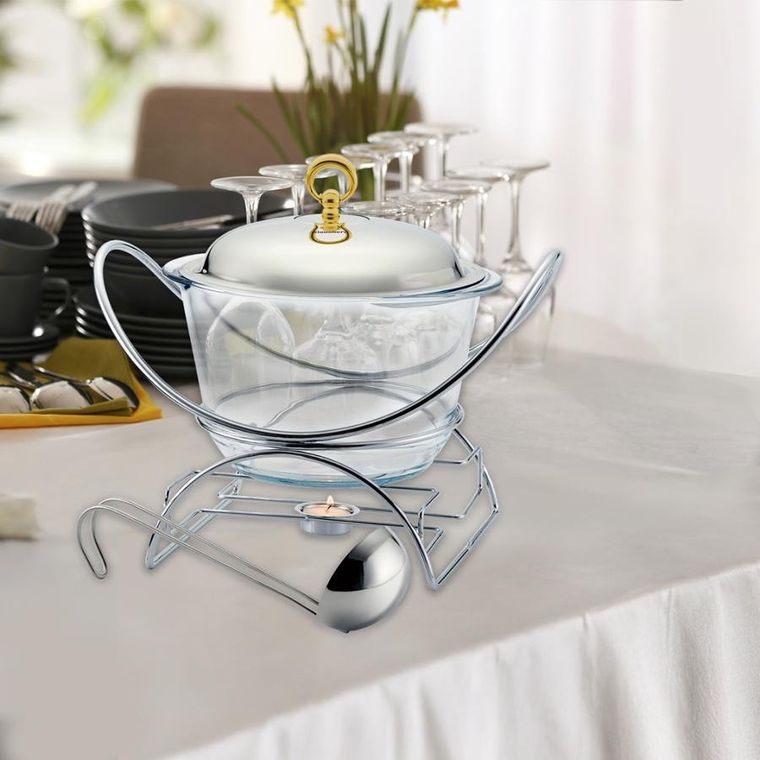 Klausberg, podgrzewacz żaroodporny, waza, 4l, KB-7920