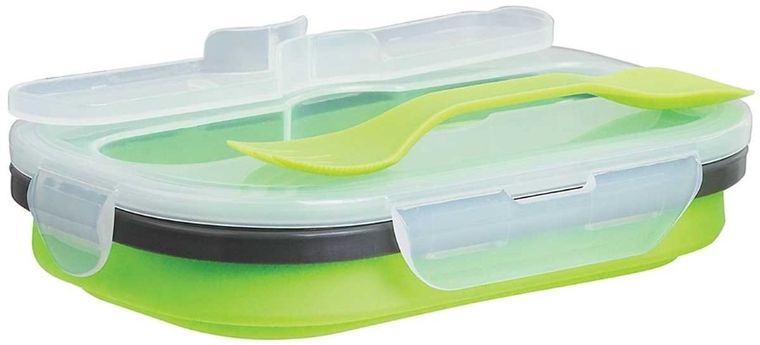 Klausberg, silikonowy składany lunch box, KB-7022