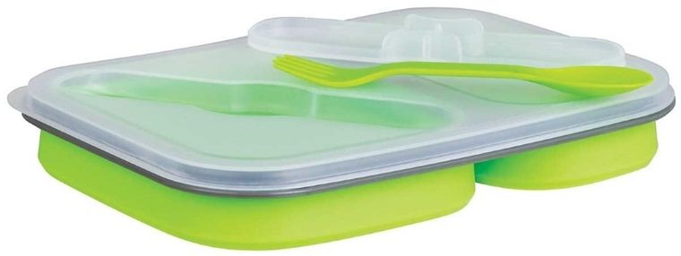 Klausberg, silikonowy składany lunch box, KB-7023