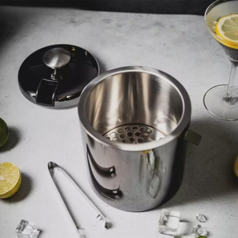 Klausberg, wiaderko do lodu ze szczypcami, 1,3l, KB-7656