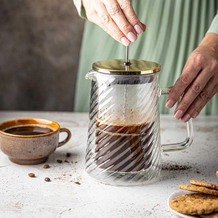 Klausberg, zaparzacz tłokowy do kawy/herbaty, termiczny, 1000 ml