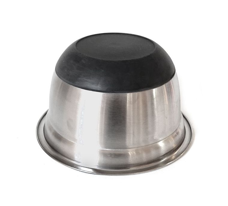 Klausberg, zestaw 3 misek stalowych z podstawą silikonową