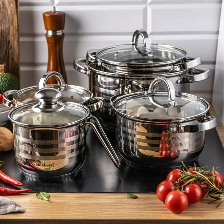 Klausberg, zestaw garnków, 10 elementów, KB-7696