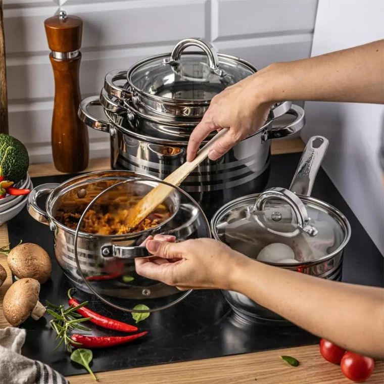 Klausberg, zestaw garnków, 10 elementów, KB-7697