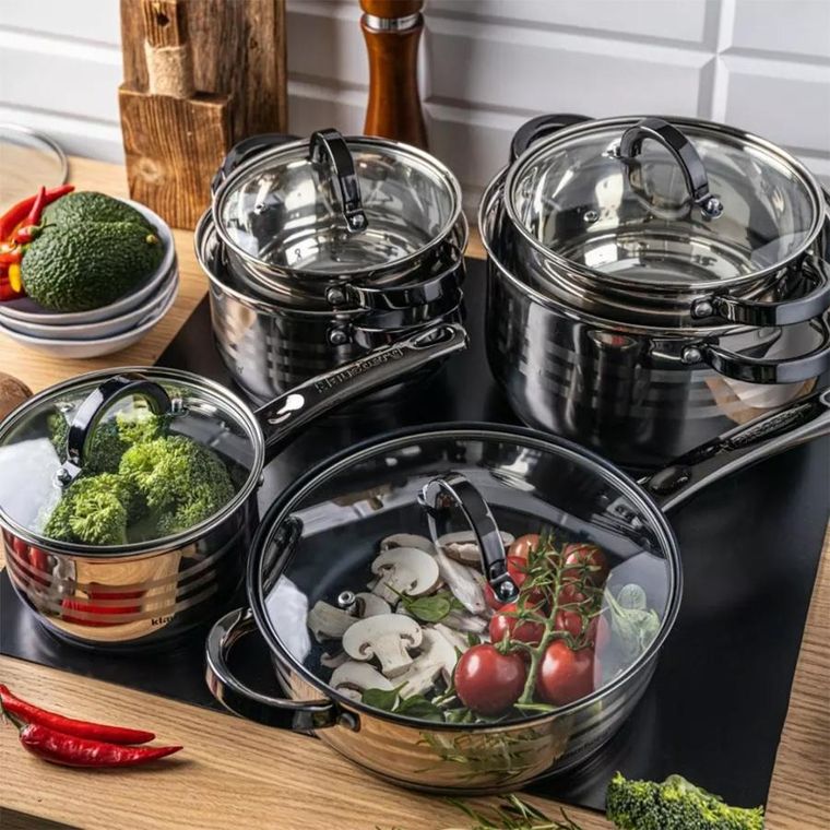 Klausberg, zestaw garnków, 12 elementów, KB-7702