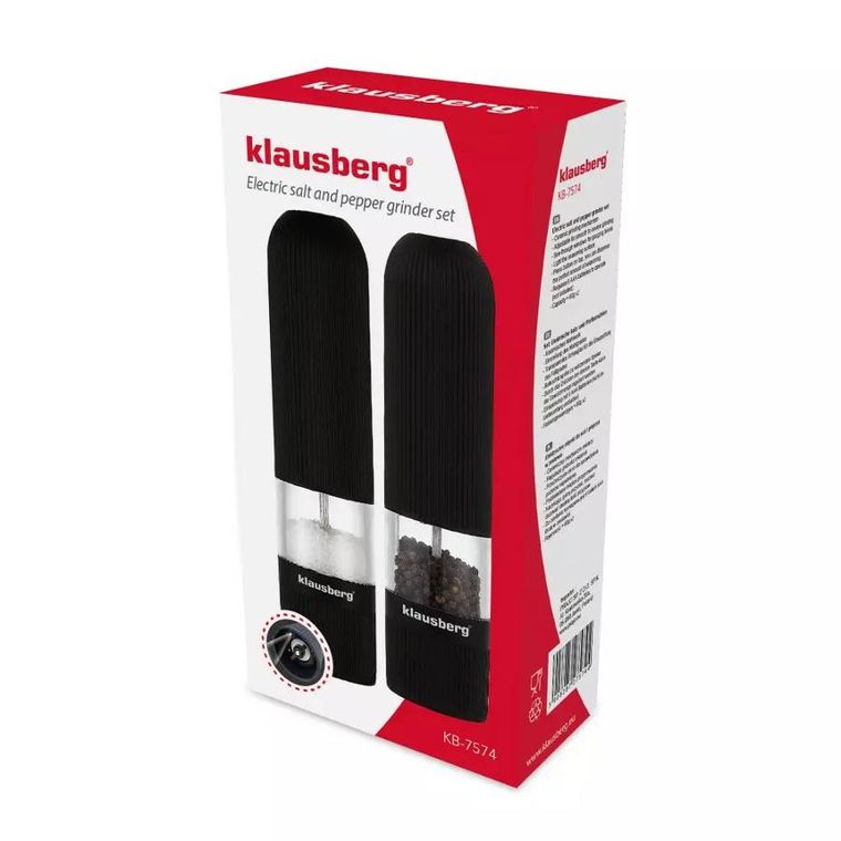 Klausberg, zestaw młynków do pieprzu i soli