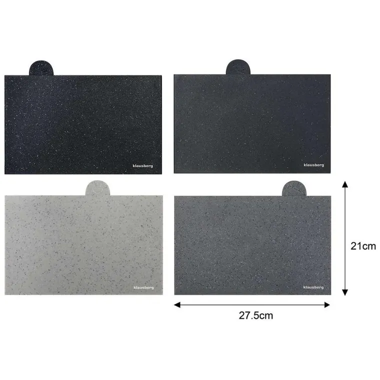 Klausberg, zestaw noży i desek kuchennych na stojaku