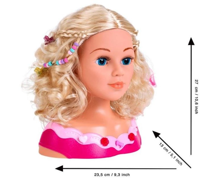 Klein, głowa do czesania, akcesoria