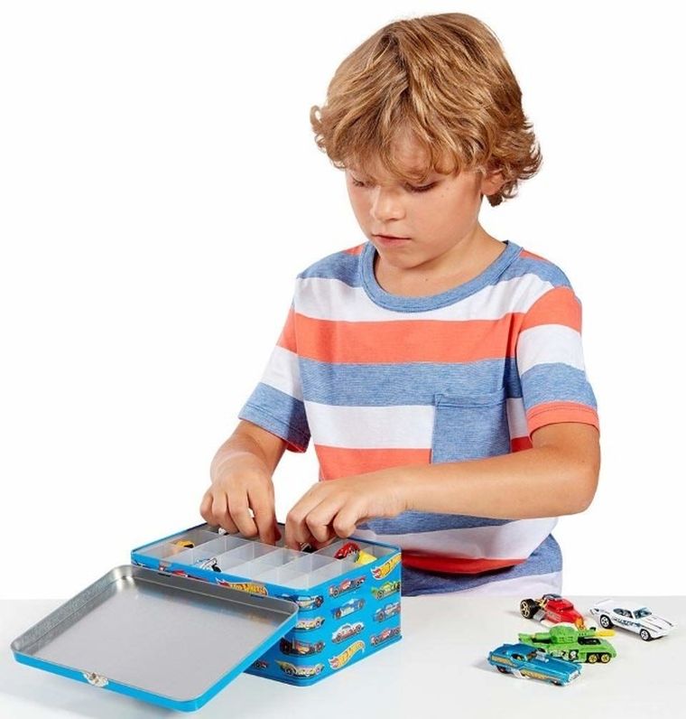 Klein, Hot Wheels, puszka do przechowywania samochodów