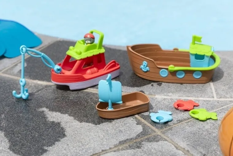 Klorofil, Kuter Rybacki, łódź 3w1 z figurką