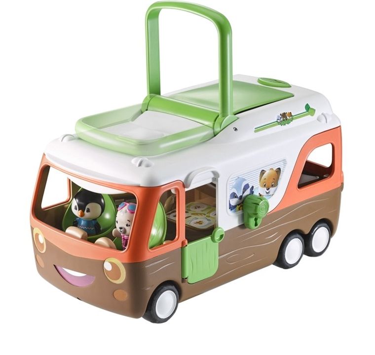 Klorofil, Samochód Kamper, zestaw z figurką