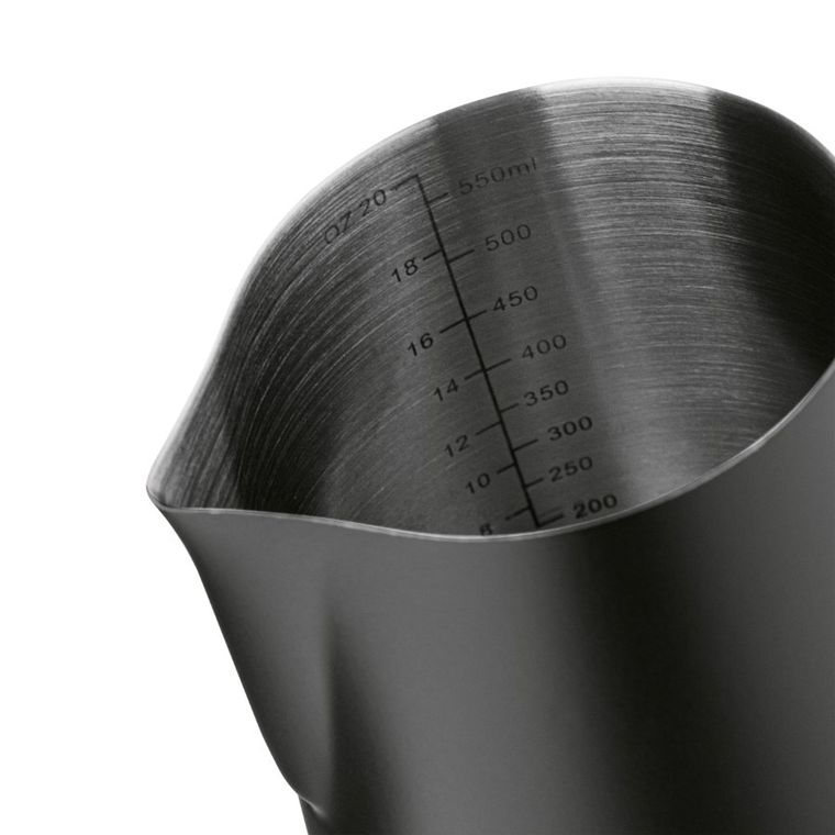 Könighoffer, Barista, dzbanek do spieniania mleka, mlecznik, czarny, 600 ml