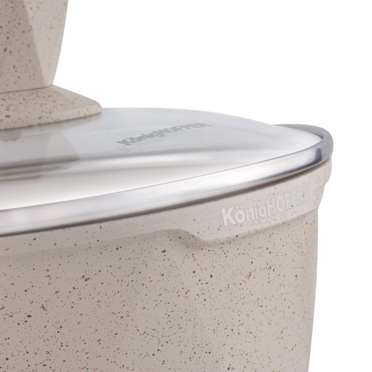 Könighoffer, Corte, zestaw garnków marmurowych na indukcję, 8 elementów