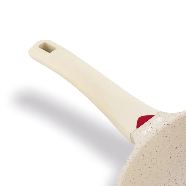 Könighoffer, Creamy Marble, patelnia wok, 30-9,5 cm