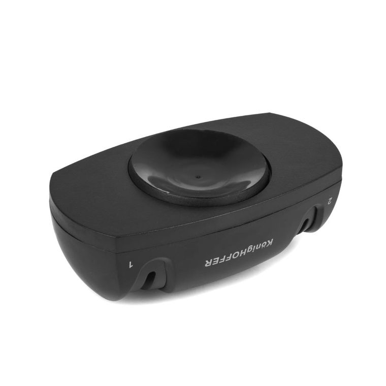 Könighoffer, diamentowa ostrzałka do noży, 2-stopniowa, Wendy black