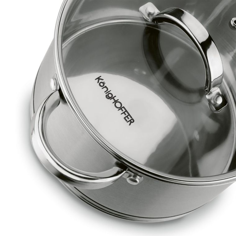 Könighoffer, Petra, garnek na indukcję z pokrywką 5,9l