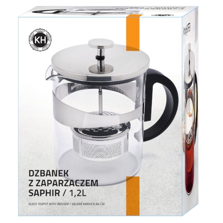 Könighoffer, Saphir, dzbanek z zaparzaczem, 1,2l