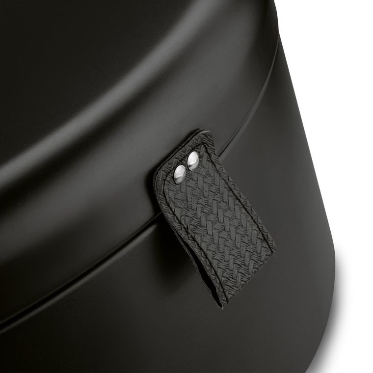 Könighoffer, Vespa, chlebak stalowy, czarny, 36-23,5-18,5 cm