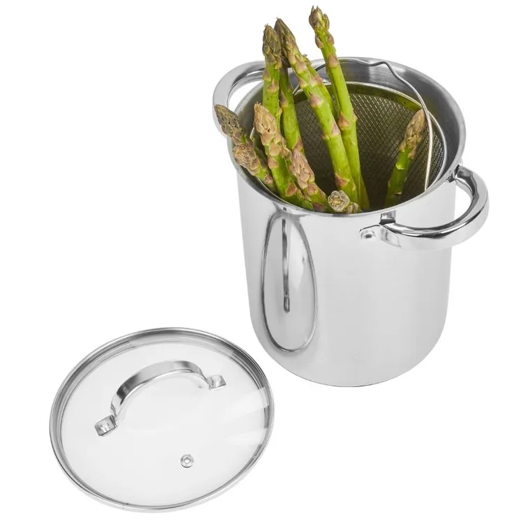 Könighoffer, wysoki garnek z sitkiem, indukcja, 4l, 16-21 cm