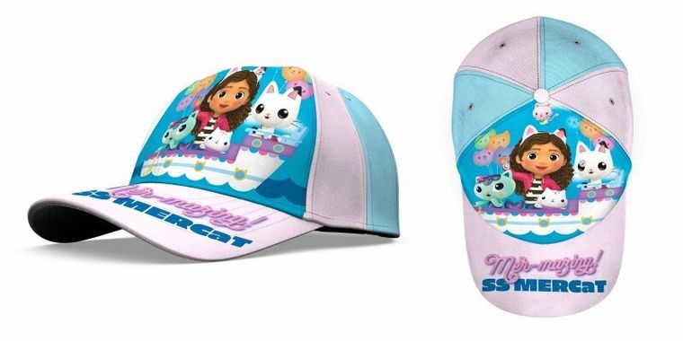 Koci Domek Gabi, czapka z daszkiem, 52/54 cm