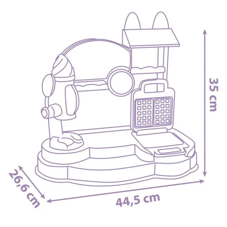 Koci Domek Gabi, Lodziarnia, zestaw małej gastronomii