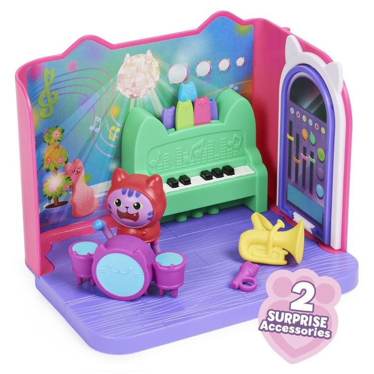 Koci Domek Gabi, Magiczne pomieszczenia do domku, pokój muzyczny