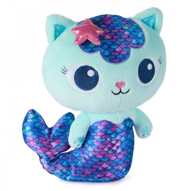 Koci Domek Gabi, Płetwastyczna Syrenkotka, maskotka, 25 cm