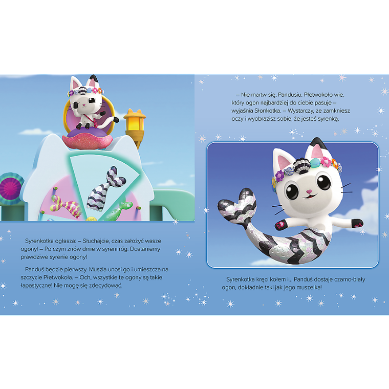 Koci Domek Gabi. Statek Syrenkotki