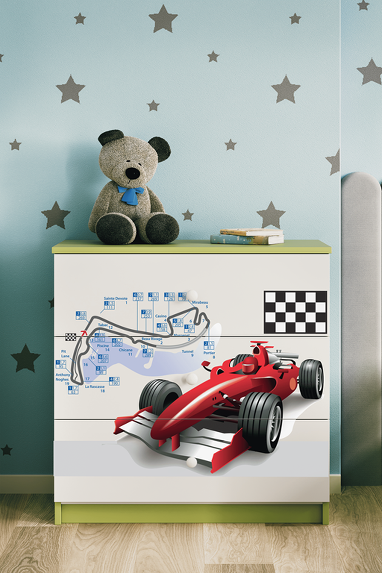 Kocot Kids, Babydreams, komoda, zielona, formuła