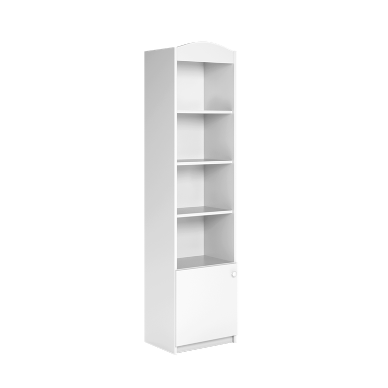 Kocot Kids, Babydreams, regał pojedynczy, zamknięty, biały