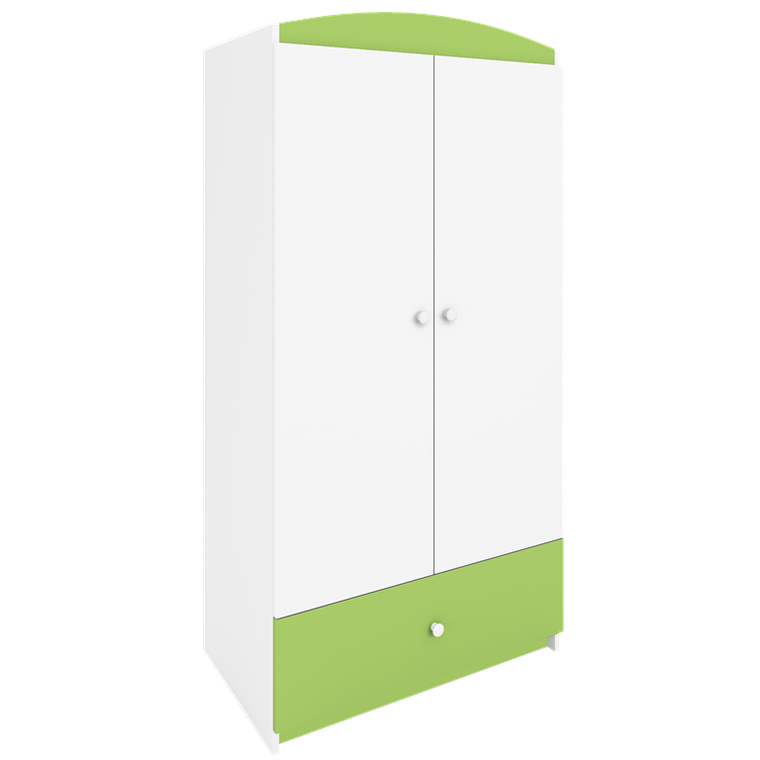 Kocot Kids, Babydreams, szafa, zielona, 181.2-52-90 cm