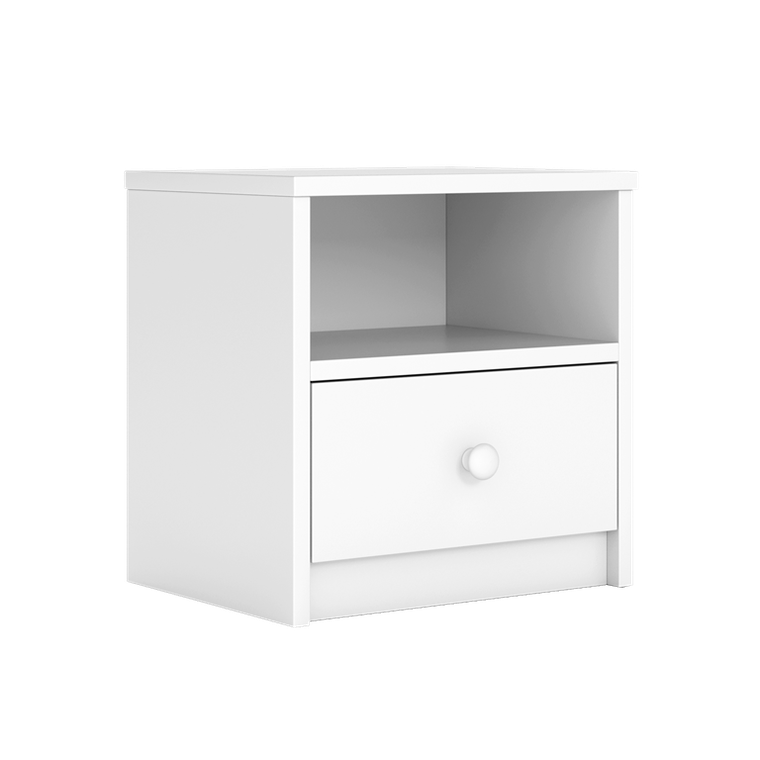 Kocot Kids, Babydreams, szafka nocna, biała, 181.2-52-90 cm