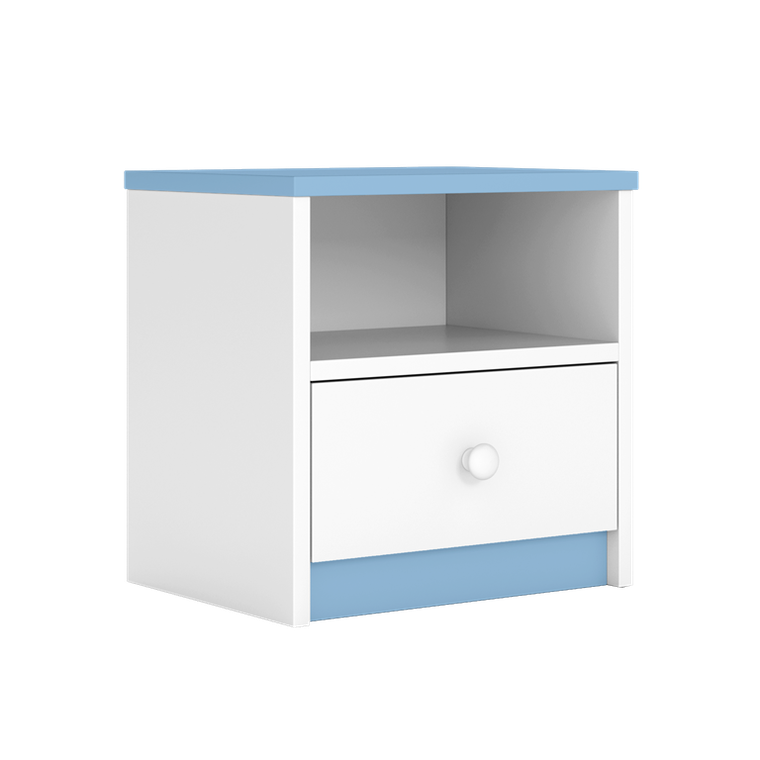 Kocot Kids, Babydreams, szafka nocna, niebieska, 181.2-52-90 cm