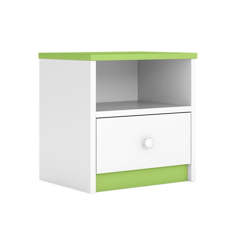 Kocot Kids, Babydreams, szafka nocna, zielona, 181.2-52-90 cm