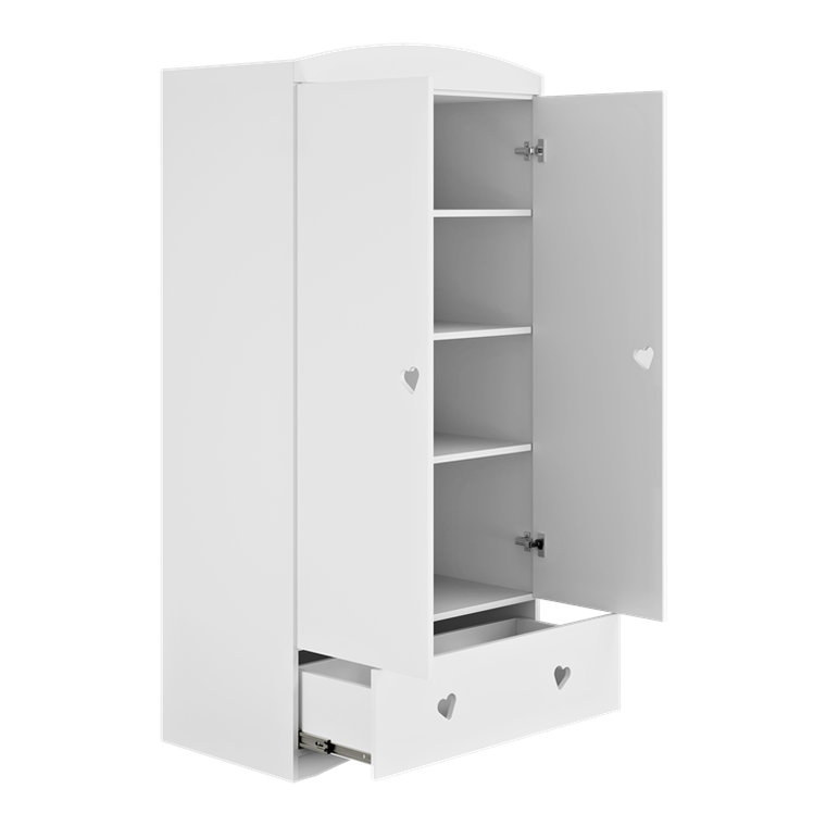 Kocot Kids, Julia, szafa, 183.5-52-90 cm