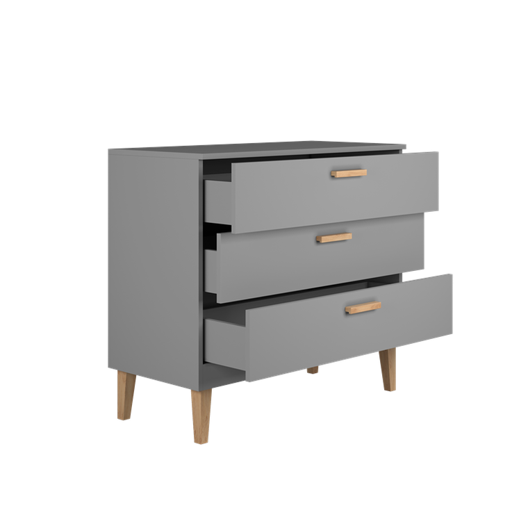 Kocot Kids, Kubi, komoda, szary