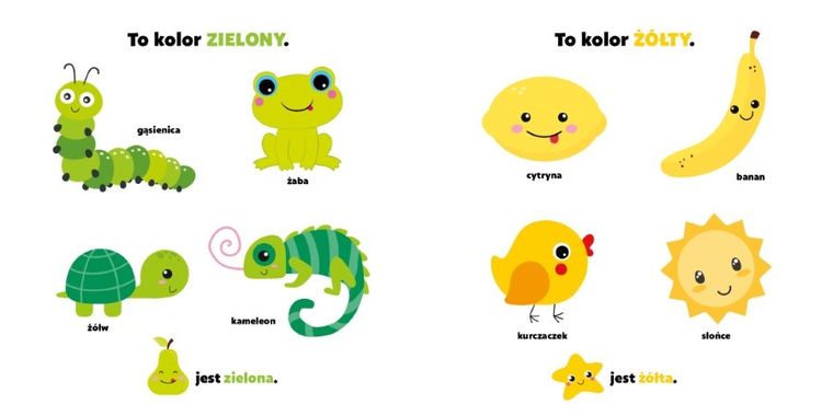 Kolory. Maluch poznaje