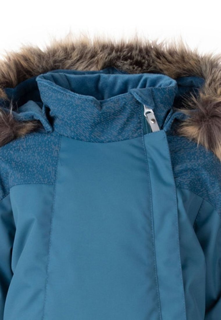 Kombinezon chłopięcy z kapturem, niebieski, Lenne