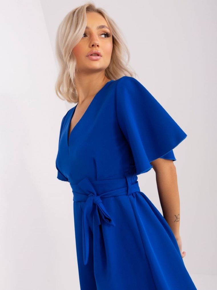 Kombinezon damski, niebieski, Rue Paris