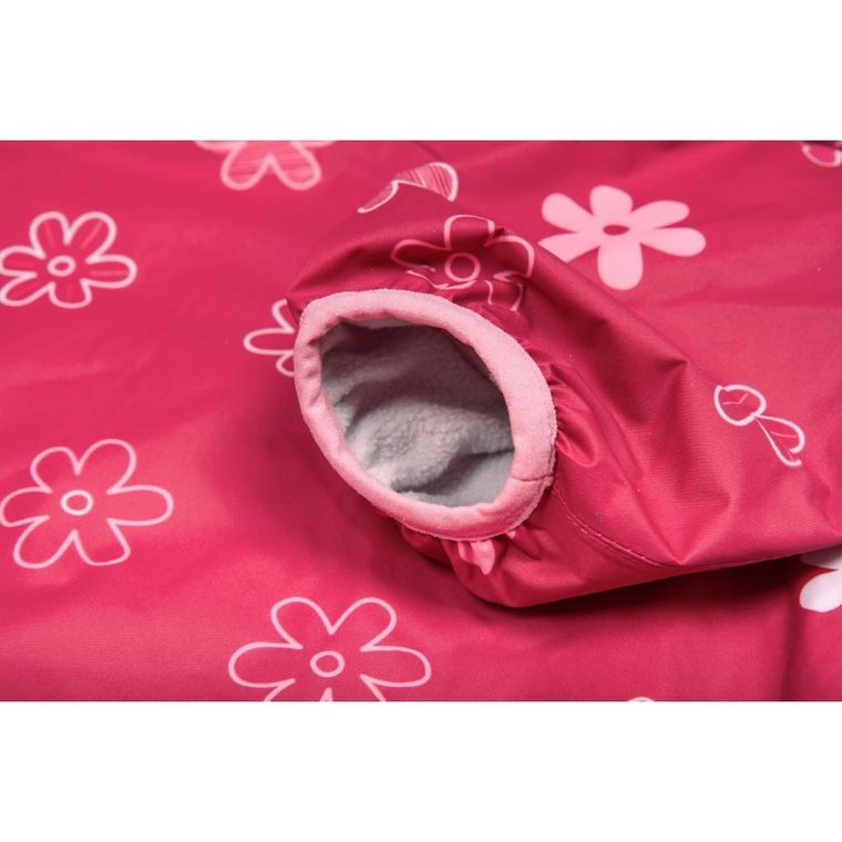 Kombinezon przeciwdeszczowy dziecięcy z kapturem, różowy, LittleLife