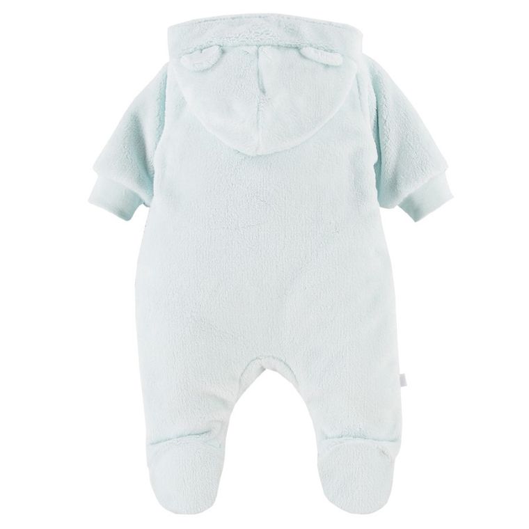 Kombinezon przejściowy niemowlęcy z kapturem, miętowy, Eevi