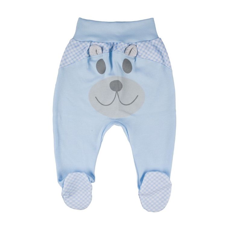 Komplet chłopięcy, Body z długim rękawem, Półśpiochy, niebieski, Tup Tup