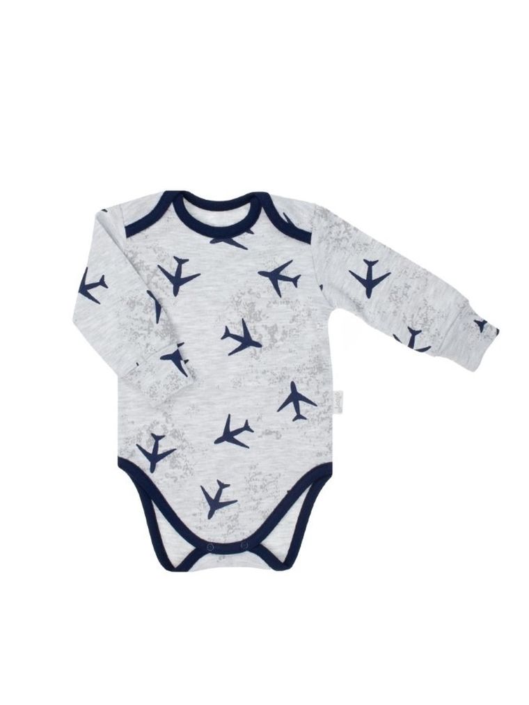 Komplet chłopięcy, Body z długim rękawem, Spodnie dresowe, mix, Nicol