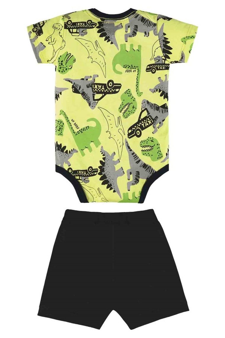 Komplet chłopięcy, Body z krótkim rękawem, Szorty, mix, Up Baby
